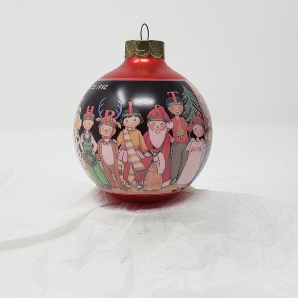 1992 Hallmark Teacher Glass Bulb Keepsake Holiday Christmas Ornament - Picture 5 of 9